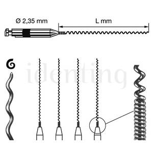 LENTULOS KOMET ca 21 mm 035 4 ud