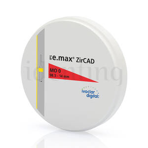 IPS EMAX ZIRCAD disco MO 0 98.5Øx10mm