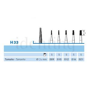 H33.104.016 KOMET carburo lab 5 ud