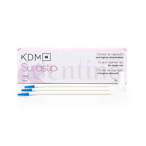 SURASTIP KDM canula d/asp quirurgica desechable 20 ud+adapt