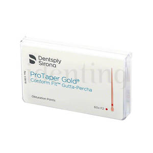 PROTAPER GOLD CONFORM FIT puntas gutapercha F2 60 ud