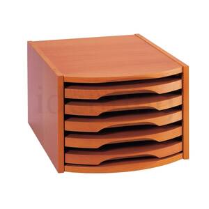 CAJA VACIA MADERA KULZER cerezo 5 cajones