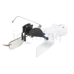 LUPA BINOCULAR CON PINZA PARA GAFAS 2,5x