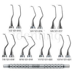 CURETA GRACEY HF SILVER 7/8 mf oral/bucal