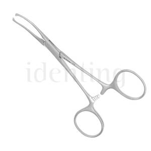 FORCEPS ALLISON HU-FRIEDY tejidos baby 12.5 curvo