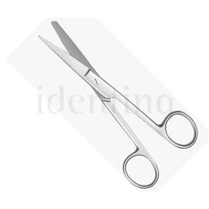 TIJERA HF SILVER quirurgicas recta 14.5 cm