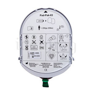 ELECTRODOS ADULTO PARA DESFIBRILADOR PAD-350