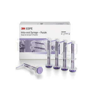 JERINGAS INTRAORALES 3M purpura 20 ud