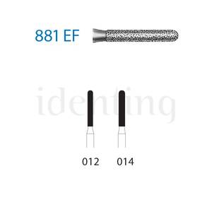 881EF.314.014 KOMET diamante clinica 5 ud