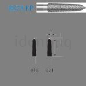 8878KP.314.021 KOMET diamante clinica c/guia 5 ud