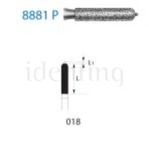 8881P.314.018 KOMET diamante clinica c/guia 5 ud