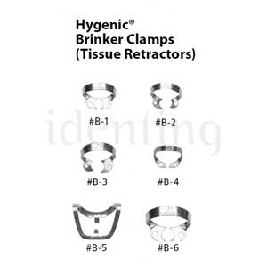 CLAMP BRINKER HYGENIC B2 molar superior izquierdo