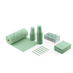 DESECHABLES MONOART verde kit 5 productos