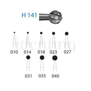 H141.206.010 KOMET carburo clinica cirugia 5 ud