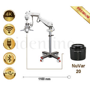 MICROSCOPIO MAGNA a ruedas NuVar 20 premium Kit