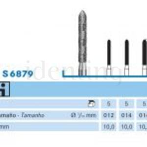 S6879.314.014 KOMET diamante clinica serie S 5 ud